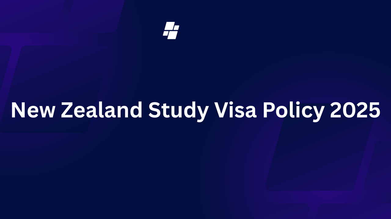 New Zealand Study Visa Policy